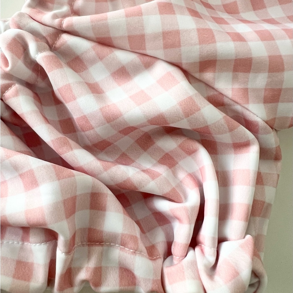 Pink Gingham Bikini Set - image 8